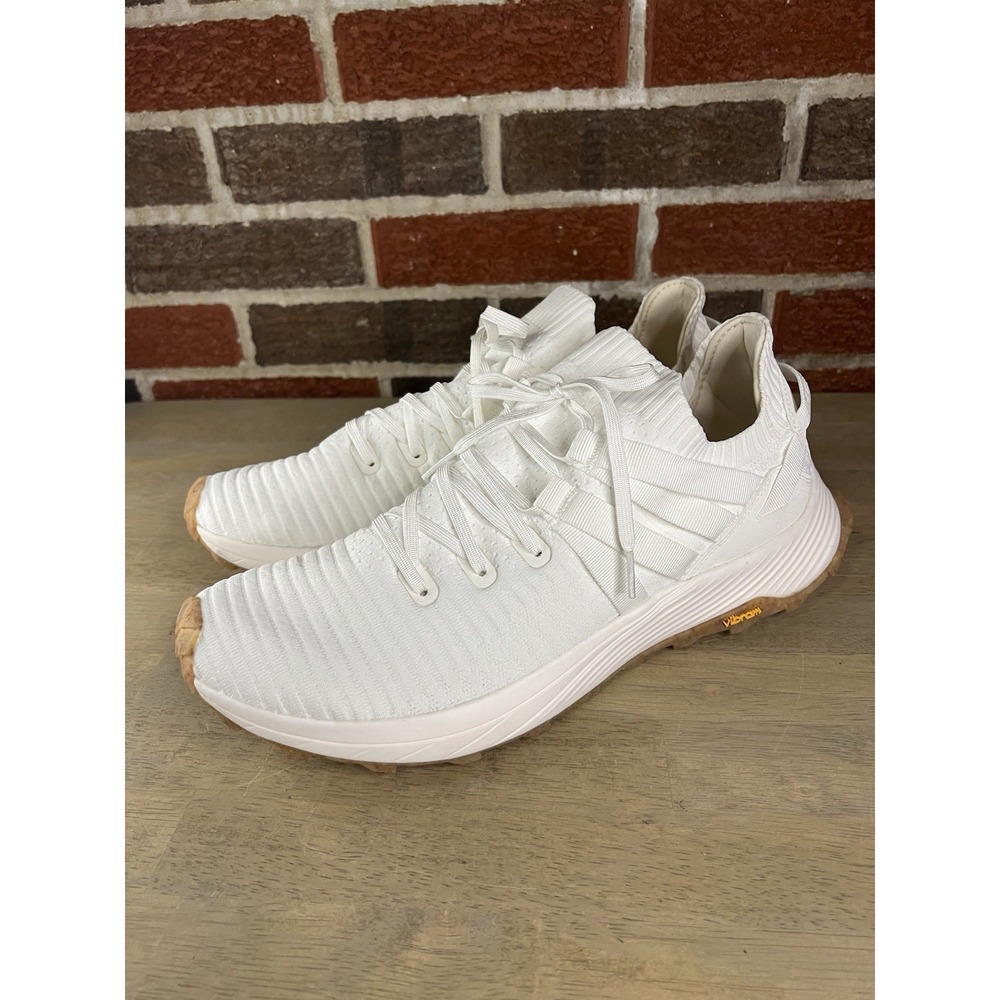 Merrell Embark Lace Casual Athletic Shoes Vibram J067305 White Mens Size 14 New - Picture 4 of 11
